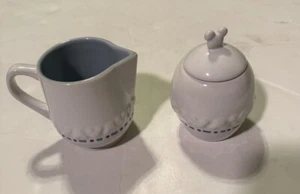 Disney Mickey Mouse Creamer And Sugar Bowl Set New VTG. - Picture 1 of 3
