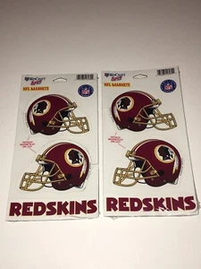 2 Washington Redskins NFL Magnet Packs Wincraft Sports Officially Licensed - Bild 1 von 7