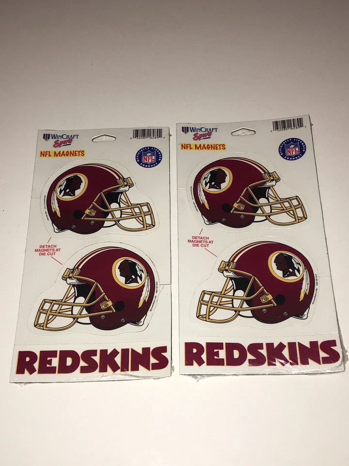 Vintage Wincraft NFL Washington Redskins Magnets