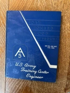 U.S. Army Training Center Engineer Fort Leonard Wood Missouri Yearbook Feb. 1959 - Bild 1 von 2
