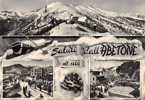 8237) SALUTI DALL'ABETONE (PISTOIA) 3 VEDUTINE, NEVE. VIAGGIATA NEL 1960. - Picture 1 of 2