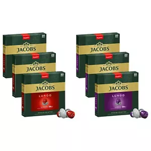 JACOBS Kapseln Nespresso®* kompatibel je 3x20 Lungo 6 Classico + Lungo 8 Intenso - Bild 1 von 5