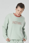 Womens Sweatshirt Medium Blue Picture Organic Basement Crew RRP £70 Surf
