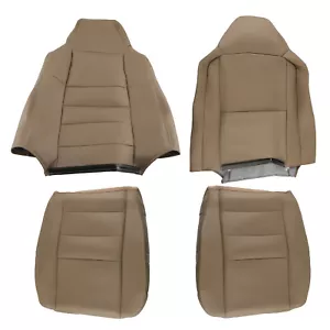 Front Driver & Passenger Side Seat Cover for Ford F-250/F-350/F-450 Super Duty - Foto 1 di 12