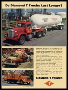 1964 Diamond T Trucks 922DF-34D3 Diesel Hauler NEW Metal Sign: 12x16" Ships Free - Picture 1 of 1