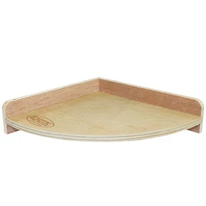 Plataforma de esquina de madera (pequeña) - estante de jaula - planeador de azúcar, ardilla, hámster - Imagen 1 de 8