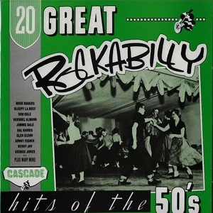 20 GREAT ROCKABILLY HITS u.k. cascade LP_1983 RARE ROCKABILLIES near mint - Picture 1 of 4