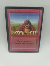 Burrowing x1 - Beta Edition - MTG - Near Mint (1 of 2)