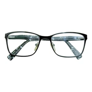 Furla VFU071K Col.0583 Eyeglasses Black Rectangular Full Rim Frames 54-16-140 - Picture 1 of 12