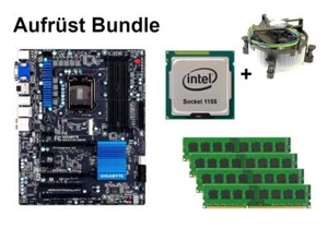 Bundle Gigabyte GA-Z77X-UD3H + Intel Core i3 i5 i7 CPU + 4GB bis 32GB RAM wählba - Bild 1 von 12