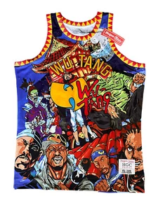 Wu-Tang Clan The Saga Continues Kopfbedeckung Klassiker Basketball Trikot Größe 3XL Neu - Bild 1 von 8