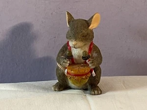 Charming Tails figurine mouse Lil drummer boy EX9468 - Picture 1 of 5