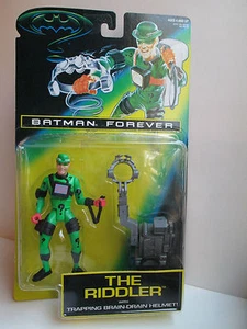 Batman Forever The Riddler With Trapping Brain Drain Helment (Crushed Blister) - Bild 1 von 6