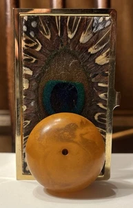 37,5 Gramm Antik Butterscotch Wirbel Faturan Bernstein Bakelit Lose Perlen - Bild 1 von 6