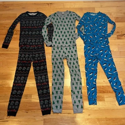 Niños Hanna Andersson 100% Algodón Orgánico 2 piezas Pijamas Jammies Pijamas Juegos para Dormir 14 Foto 1 de 3