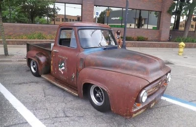 1955 Ford F-100 Rat rod - Image 1 of 4