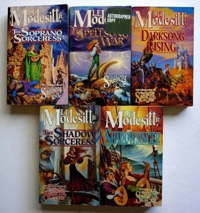 Spellsong Cycle, 5 PB Book LOT/SET, 1 SIGNED, L E Modesitt - Picture 1 of 3