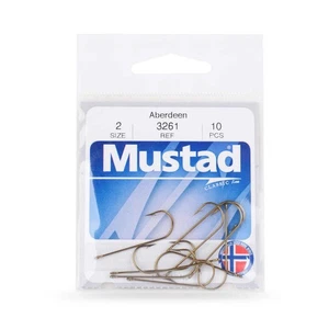 Gancho Mustad Aberdeen bronce 10ct talla 6 (ahorra en 2 paquetes) - Imagen 1 de 2