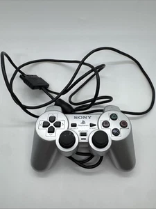 Sony PlayStation 2 Dual Shock Analog Controller Silver Gray - Picture 1 of 11