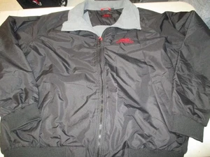 NWOT Mens Consolidated Coca~Cola coat jacket size 2XL black red - Picture 1 of 3