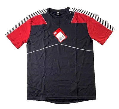Helly Hansen Lifa Base Layer T Shirt Active Wear Dark Blue Large NEW - Image 1 of 4