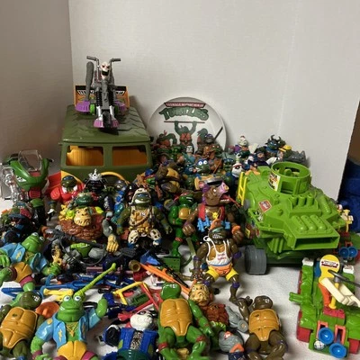 ENORME LOTE VINTAGE Tortugas Ninja - Mayormente 80’s 90’s LEER DESC Foto 1 de 4