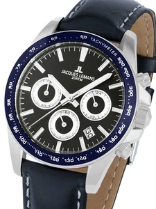 Jacques Lemans 1-1877C Liverpool Chronograph Mens Watch - Picture 1 of 3