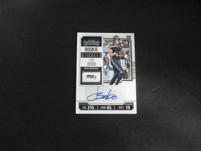 2023  CONTENDERS- *ROOKIE TICKET* AUTO- JAKE BOBO- SEATTLE SEAHAWKS! - Image 1 of 2