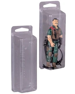 Loose Action Figure Display Case [50-Pack] Retro Plastic Blister Protective C... - Picture 1 of 7