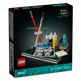 LEGO Ideas 40889: Build, Paint & Play GWP Brand New Sealed box ship worldwide