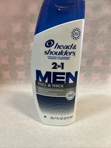 1 Case of 4 HEAD&SHOULDERS 2IN1 MEN FULL&THICK 20.7 fl oz - Picture 1 of 3