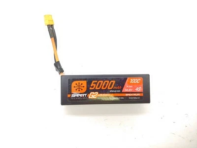 Spektrum Accessories 5000mAh 4S 14.8V Smart G2 LiPo 100C IC5 SPMX54S100H5 - Image 1 of 4