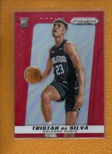 Tristan da Silva 2024-25 Panini Prizm Deca Rookie Red Prizm RC #35 /199 - Picture 1 of 2