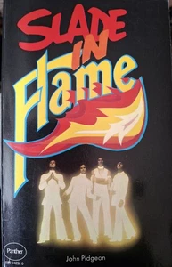 Slade In Flame UK Panther Paperback Book 1975 John Pidgeon First Issue Rare - Picture 1 of 3
