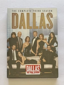 Dallas: The Complete Third & Final Season (DVD, 2015, 3-Disc Set) With Slipcover - Imagen 1 de 2