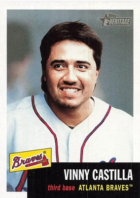 VINNY CASTILLA 2002 TOPPS HERITAGE #242 - Image 1 of 2