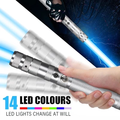 77cm Laserschwert Lichtschwert Schwert RGB 14 Farben + Licht Sound für Star Wars - Bild 1 von 4