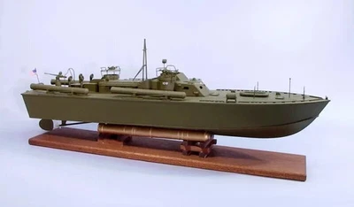 Kit de madera Dumas Boats PT-109 patrullero escala 1:30 #1233 ~ NUEVO en CAJA Foto 1 de 2