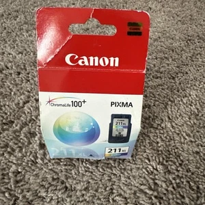 Genuine Canon 211 Color Ink Cartridge OEM CL-211 Pixma  - Picture 1 of 5