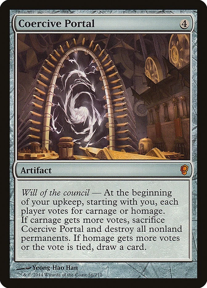 MTG Coercive Portal  - Conspiracy #056 - Image 1 of 1