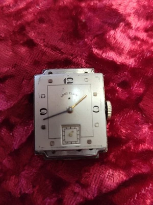 Vintage 1946 Lord Elgin 4610A Fancy Lugs Men's Mechanical Wristwatch 559 14k GF - Image 1 of 4