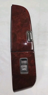 2007-12 Lexus LS460 Lr interruptor de janela traseira e cinzeiro grão de madeira fabricante de equipamento original Toyota - Imagem 1 de 4