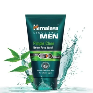 Himalaya Men Pimple Clear Neem Face Wash, 50ml with free shipping - Picture 1 of 7