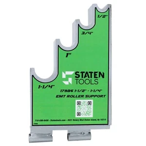Staten Tools 17986 1/2" - 1-1/4" Support Roller for EMT Greenlee Current - Picture 1 of 4