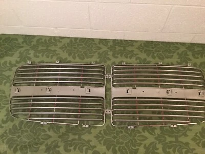 For 2002 2003 2004 2005 Dodge Ram Pickup 1500 LH  RH Drive Grille Insert Silver Foto 1 de 4
