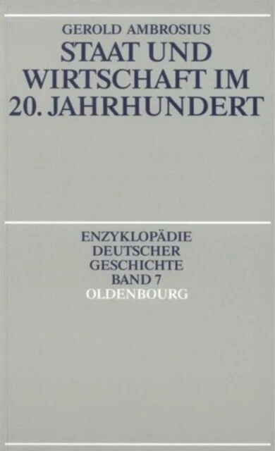 Ambrosius - Staat Und Wirtschaft Im 20. Jahrhundert - New paperback or - P555z - Image 1 of 1