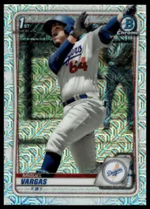 2020 Bowman Chrome Prospects Mojo Refractor Miguel Vargas #BCP-131 - Picture 1 of 2