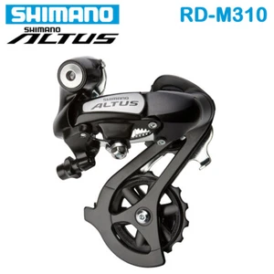 Shimano Altus RD M310 7 8 21 24 Speed MTB Bike Cycling Rear Derailleur Black - Picture 1 of 7