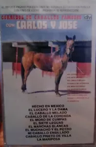 Carlos Y Jose Corridos De Caballos Cassette - Picture 1 of 2