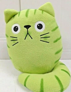DICKE KATZE ~ Pale Green Cat Plush ~ 9 1/2" Tall ~ NWT - Imagen 1 de 3